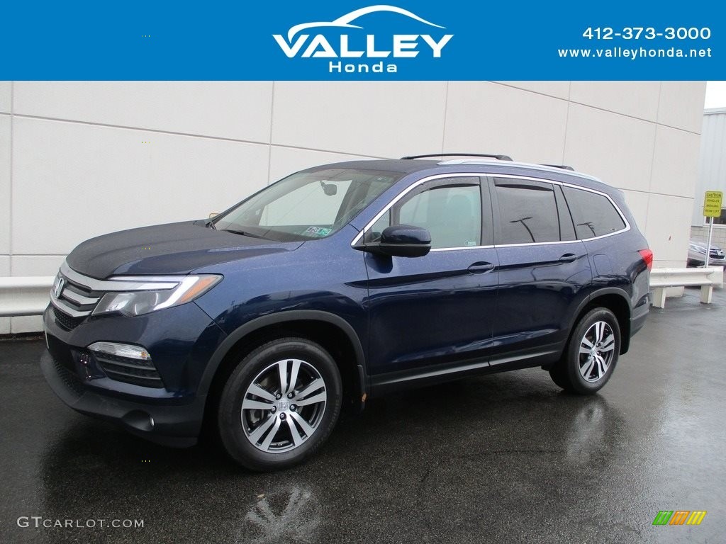Obsidian Blue Pearl Honda Pilot