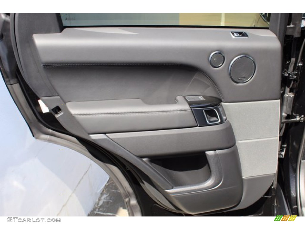 2021 Land Rover Range Rover Sport HSE Dynamic Ebony Door Panel Photo #140021336