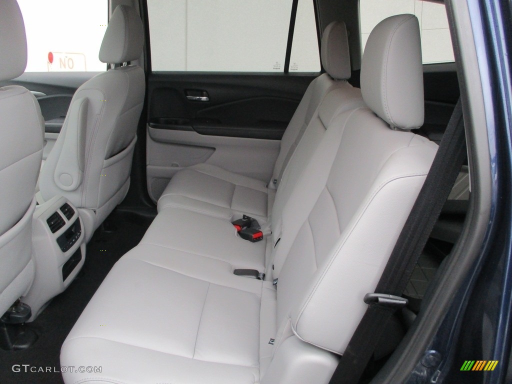2018 Pilot EX-L AWD - Obsidian Blue Pearl / Gray photo #13