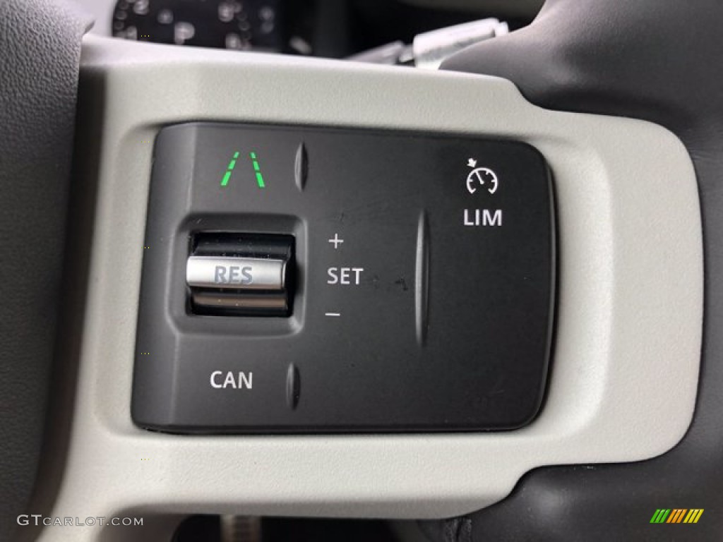 2020 Land Rover Defender 110 S Khaki Steering Wheel Photo #140021762