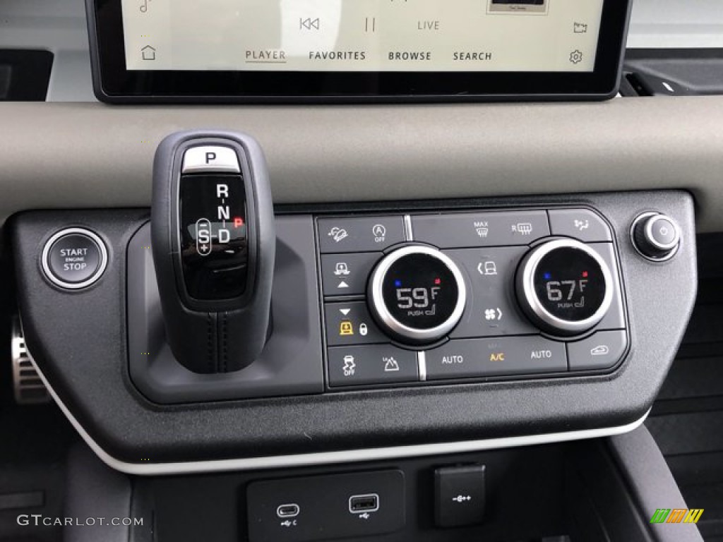 2020 Land Rover Defender 110 S Transmission Photos