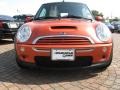 2005 Hot Orange Metallic Mini Cooper S Convertible  photo #3