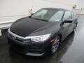Crystal Black Pearl - Civic LX Coupe Photo No. 9
