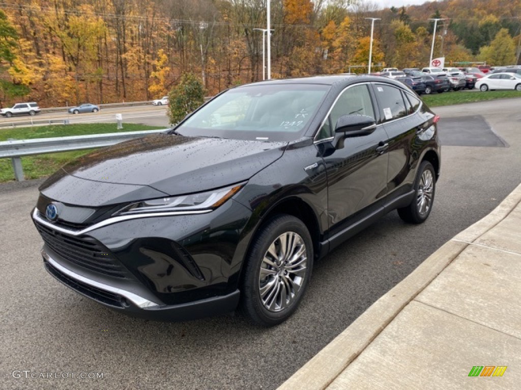 2021 Venza Hybrid Limited AWD - Celestial Black / Boulder photo #14