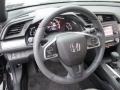 Crystal Black Pearl - Civic LX Coupe Photo No. 13