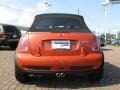 2005 Hot Orange Metallic Mini Cooper S Convertible  photo #8