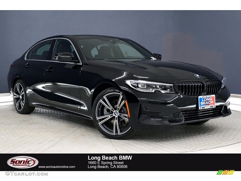 2021 3 Series 330i Sedan - Jet Black / Black photo #1