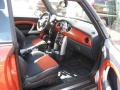 2005 Hot Orange Metallic Mini Cooper S Convertible  photo #12