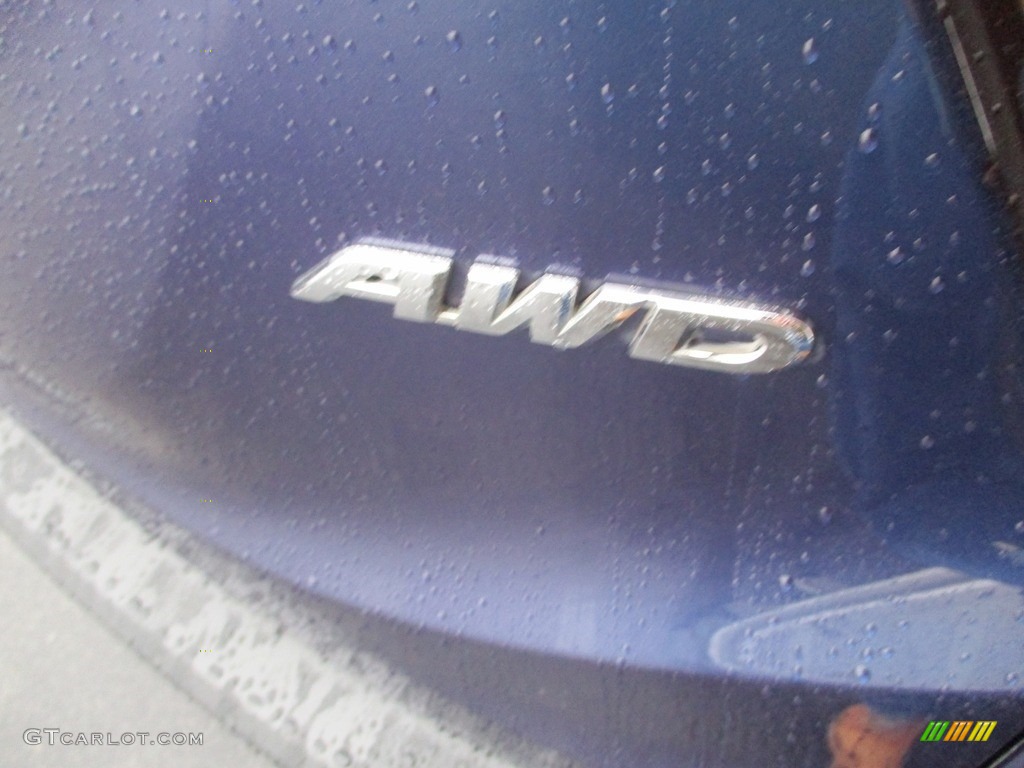 2016 HR-V EX-L Navi AWD - Deep Ocean Pearl / Gray photo #6