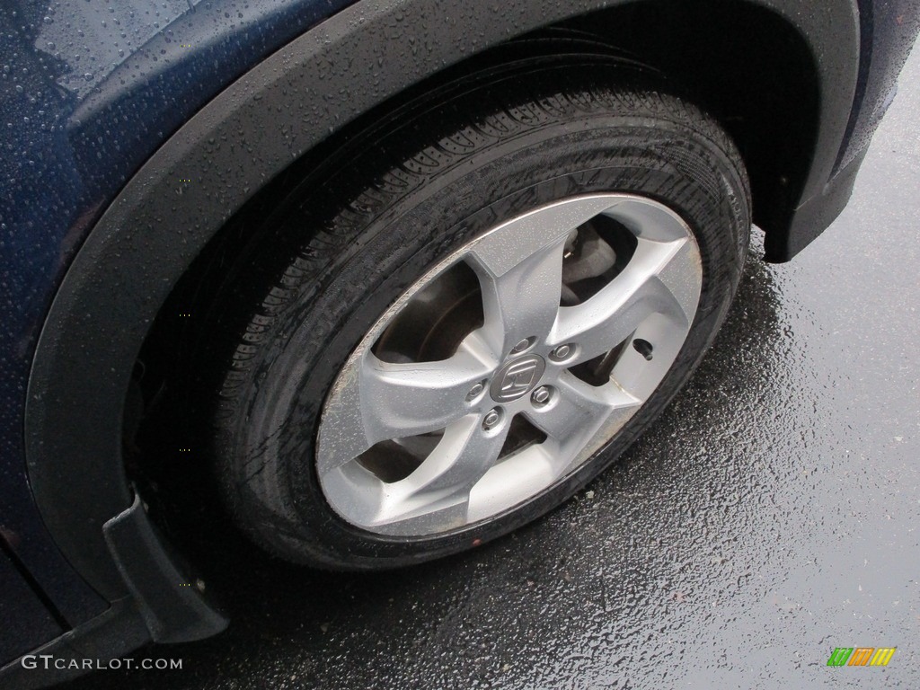 2016 HR-V EX-L Navi AWD - Deep Ocean Pearl / Gray photo #7