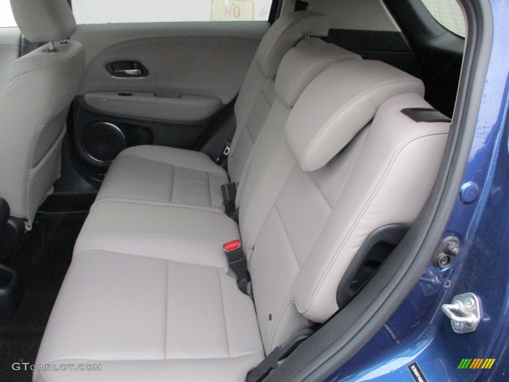 2016 HR-V EX-L Navi AWD - Deep Ocean Pearl / Gray photo #13