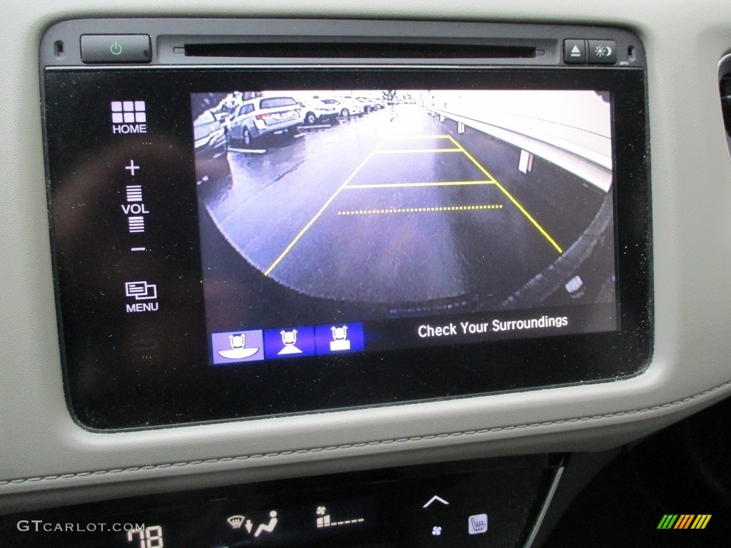 2016 HR-V EX-L Navi AWD - Deep Ocean Pearl / Gray photo #15