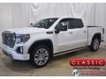 2020 White Frost Tricoat GMC Sierra 1500 Denali Crew Cab 4WD  photo #1