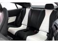 2018 Mercedes-Benz E Edition 1/Deep White and Black Two Tone Interior Rear Seat Photo