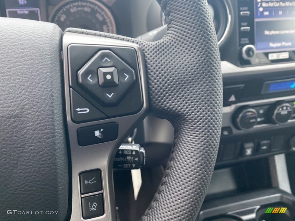 2021 Tacoma SR5 Double Cab 4x4 - Army Green / TRD Cement/Black photo #8