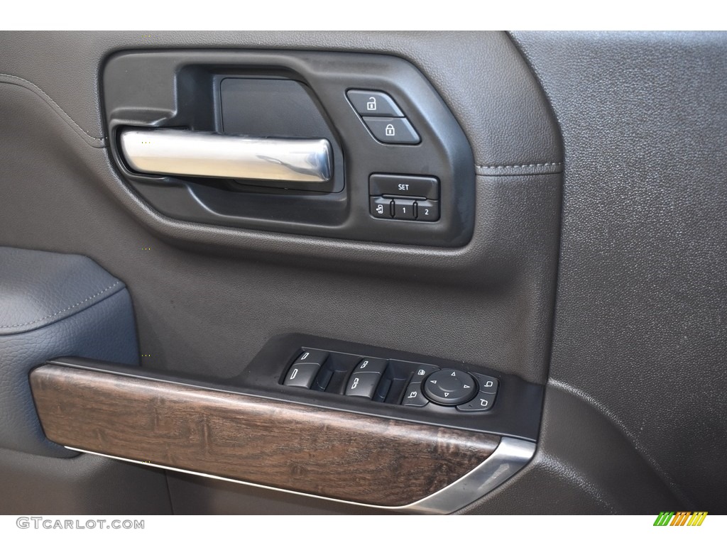 2020 Sierra 1500 Denali Crew Cab 4WD - White Frost Tricoat / Dark Walnut/Dark Ash Gray photo #13
