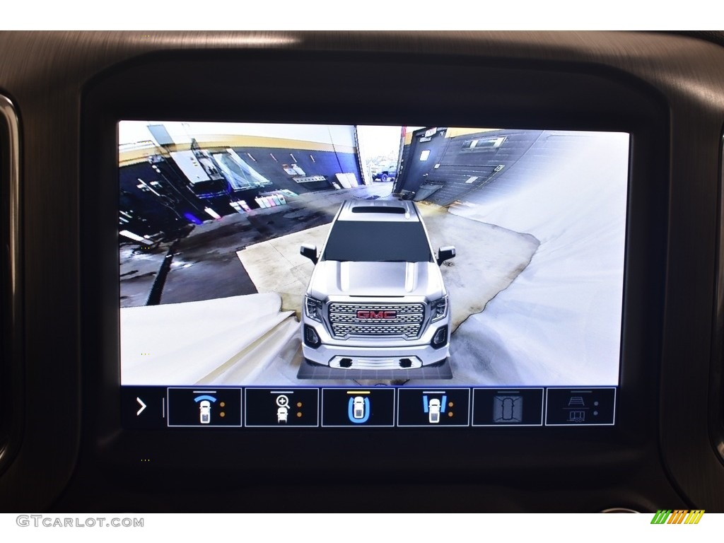 2020 Sierra 1500 Denali Crew Cab 4WD - White Frost Tricoat / Dark Walnut/Dark Ash Gray photo #26