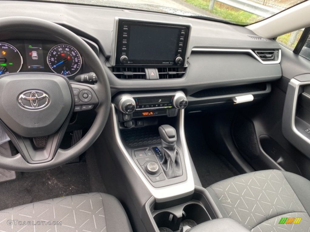 2021 RAV4 XLE AWD Hybrid - Midnight Black Metallic / Black photo #3