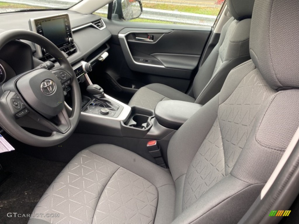 2021 RAV4 XLE AWD Hybrid - Midnight Black Metallic / Black photo #5