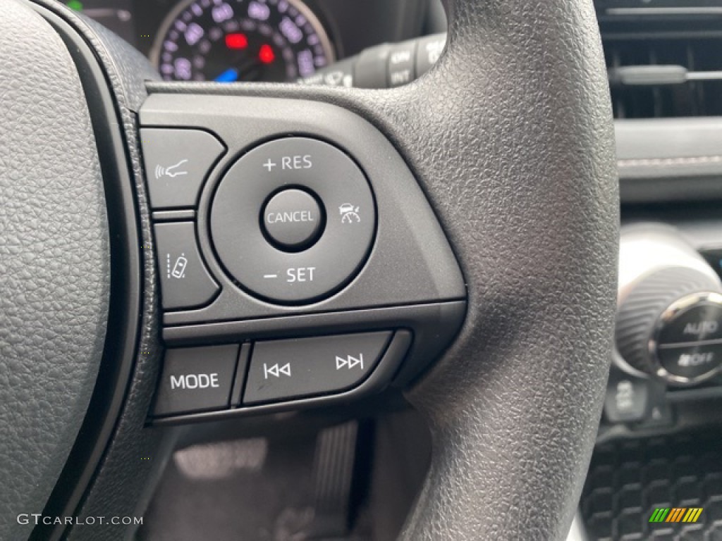 2021 RAV4 XLE AWD Hybrid - Midnight Black Metallic / Black photo #8