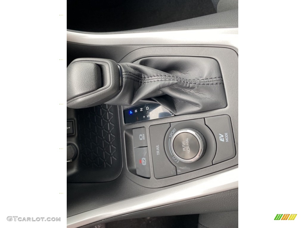 2021 RAV4 XLE AWD Hybrid - Midnight Black Metallic / Black photo #14