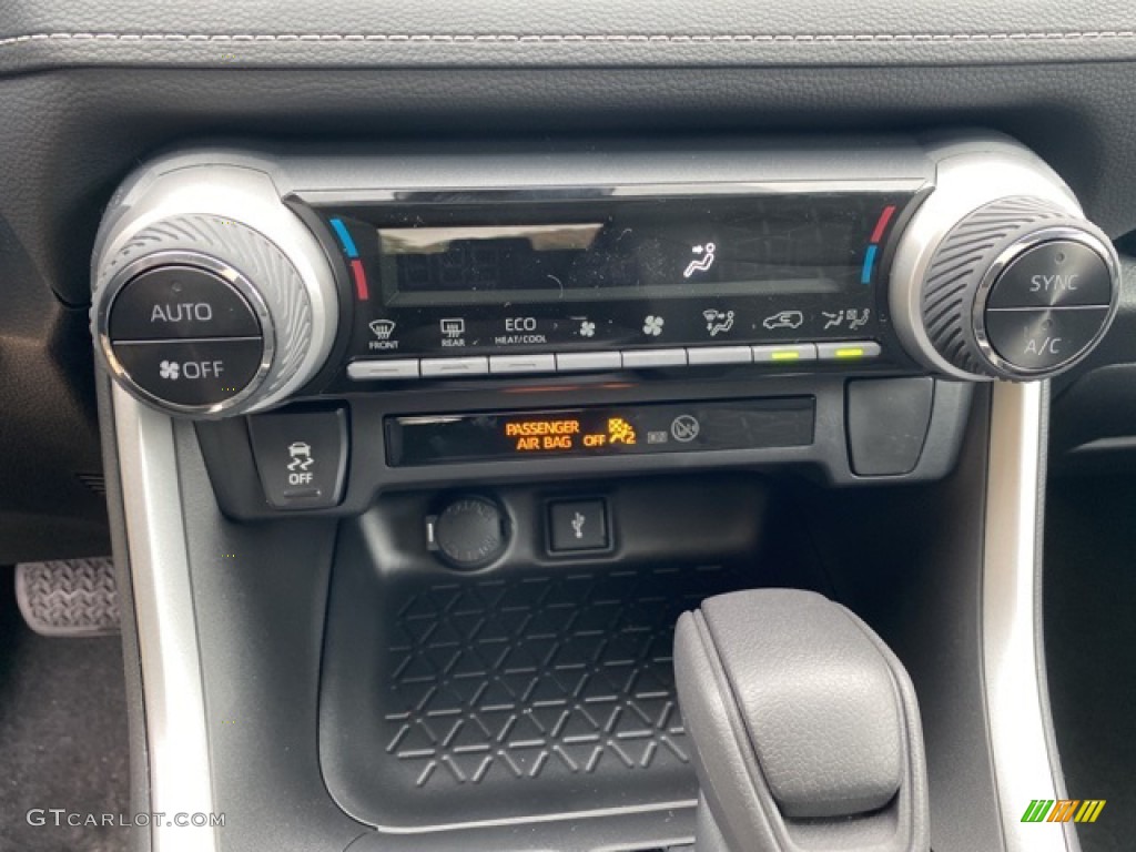 2021 RAV4 XLE AWD Hybrid - Midnight Black Metallic / Black photo #15