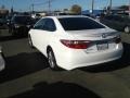 2015 Super White Toyota Camry LE  photo #5