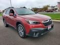 2020 Crimson Red Pearl Subaru Outback 2.5i Premium  photo #1