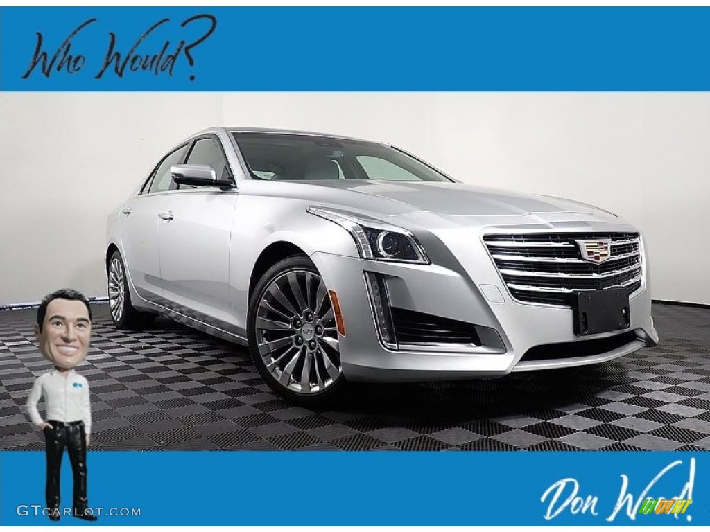 2018 CTS Luxury AWD - Radiant Silver Metallic / Light Platinum/Jet Black Accents photo #1