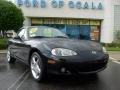 2003 Brilliant Black Mazda MX-5 Miata Roadster  photo #9