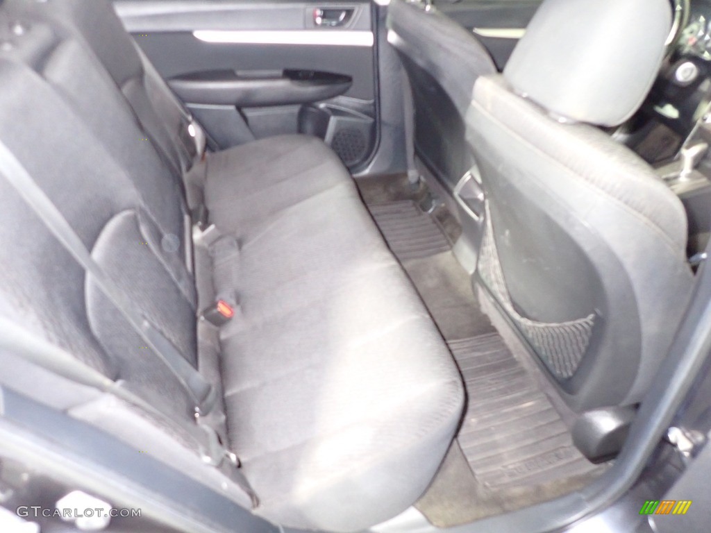 2011 Outback 2.5i Premium Wagon - Graphite Gray Metallic / Off Black photo #23
