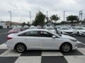 2017 Quartz White Pearl Hyundai Sonata SE  photo #3