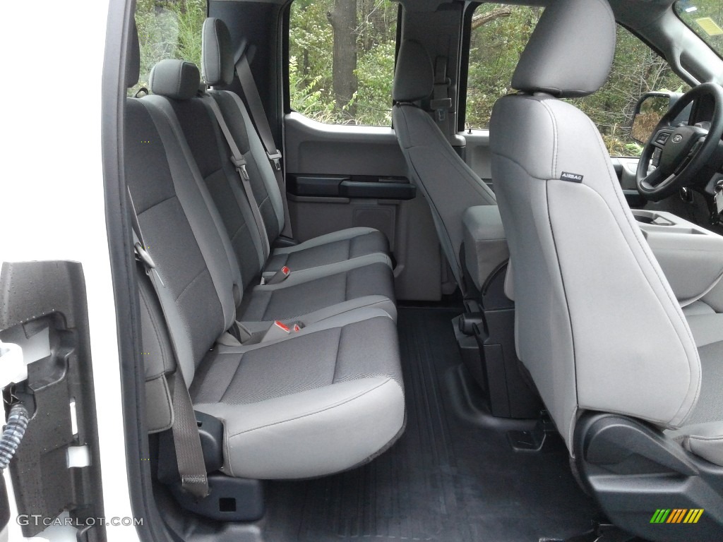 Earth Gray Interior 2017 Ford F150 XL SuperCab Photo #140028589