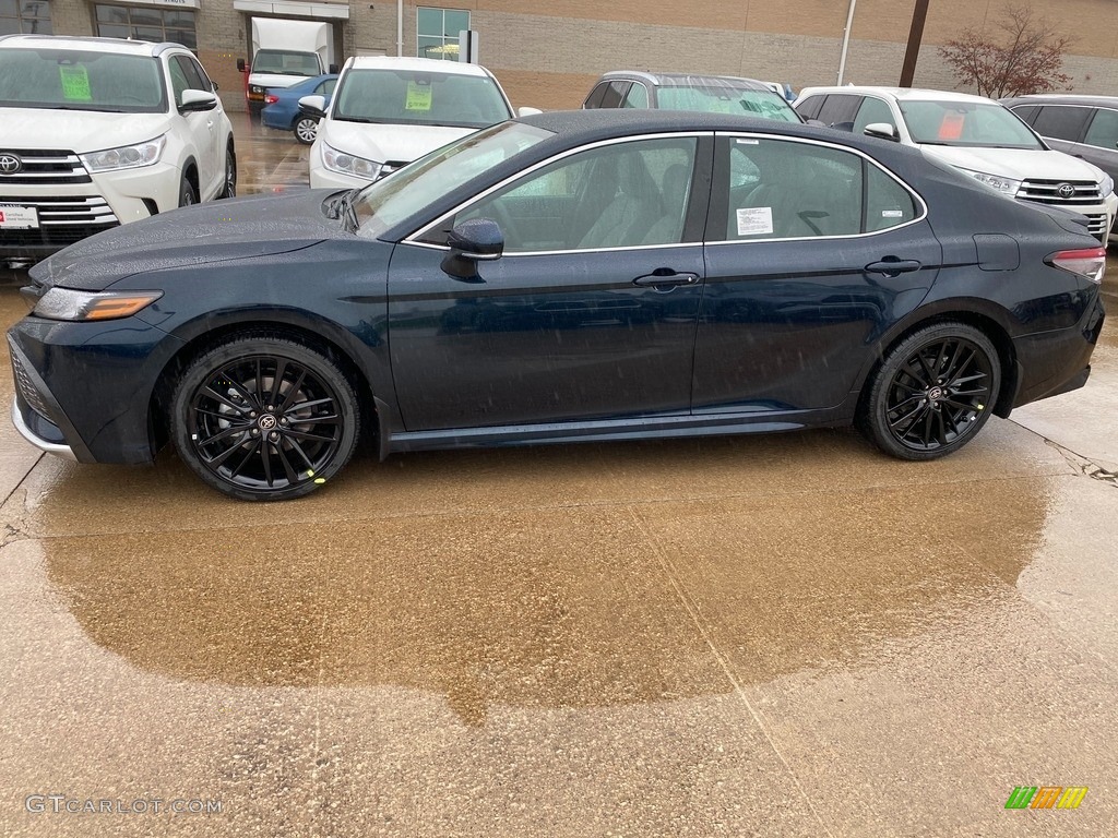 2021 Camry XSE AWD - Galactic Aqua Mica / Ash photo #1