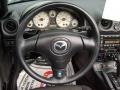 2003 Brilliant Black Mazda MX-5 Miata Roadster  photo #21