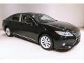 2013 Obsidian Black Lexus ES 300h Hybrid  photo #1