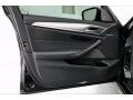 Black 2018 BMW 5 Series M550i xDrive Sedan Door Panel