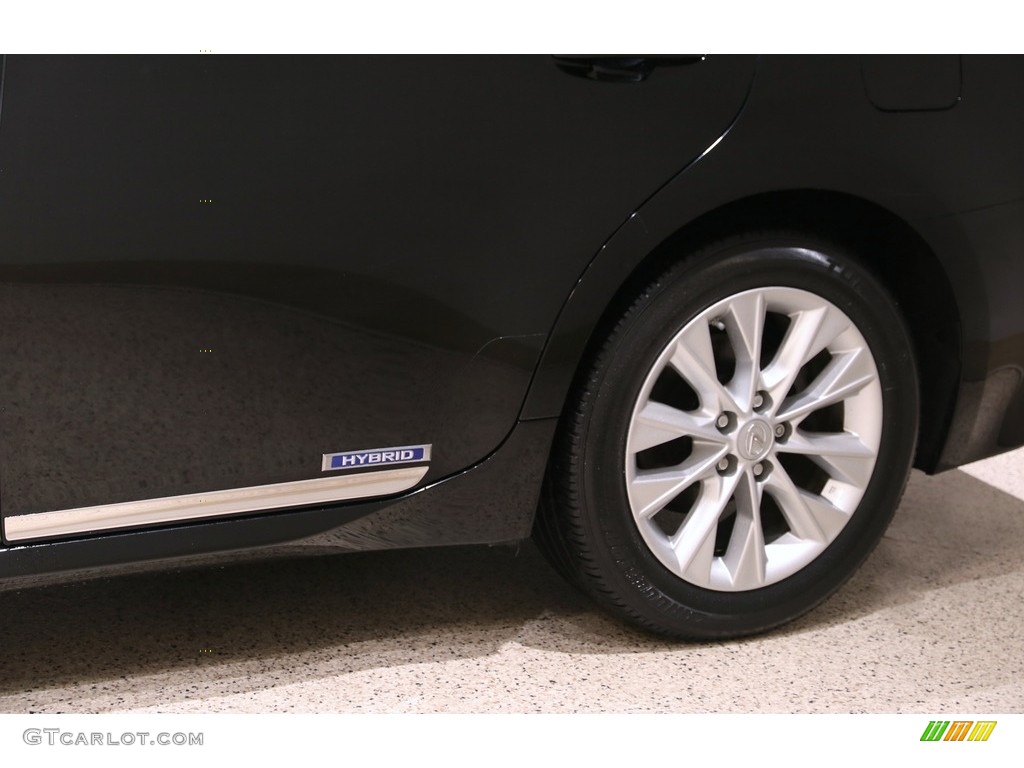 2013 ES 300h Hybrid - Obsidian Black / Light Gray photo #4