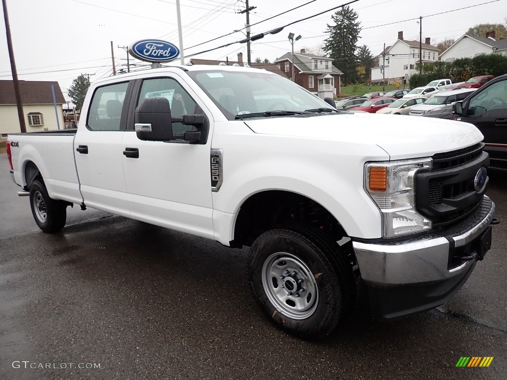 Oxford White 2020 Ford F250 Super Duty XL Crew Cab 4x4 Exterior Photo #140028883
