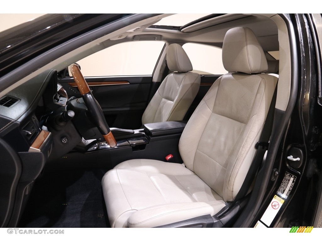 2013 ES 300h Hybrid - Obsidian Black / Light Gray photo #6