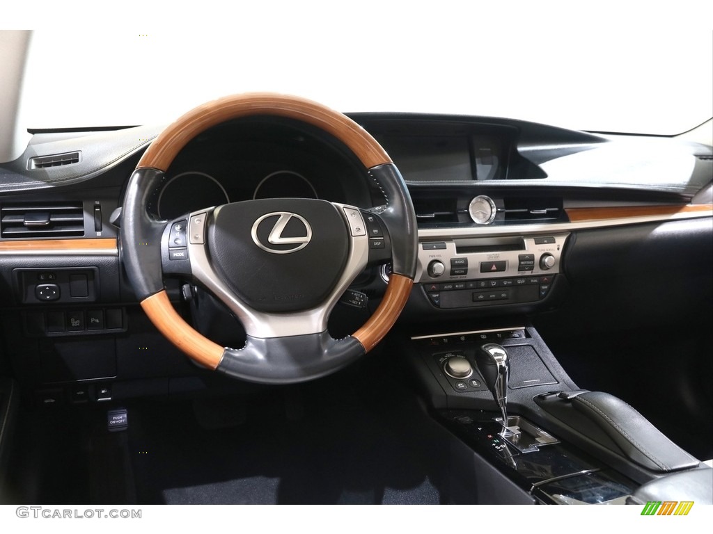 2013 ES 300h Hybrid - Obsidian Black / Light Gray photo #7