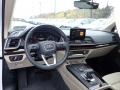 Atlas Beige 2019 Audi Q5 Premium quattro Dashboard