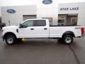 Oxford White - F250 Super Duty XL Crew Cab 4x4 Photo No. 2