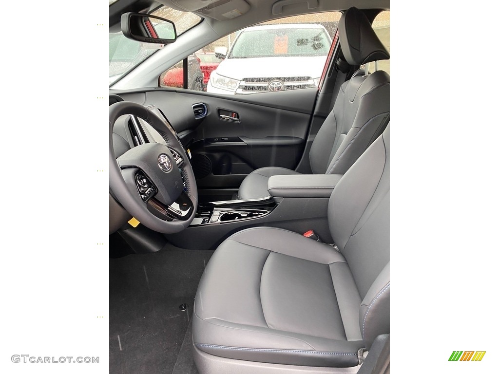 Black Interior 2021 Toyota Prius Limited Photo #140029546