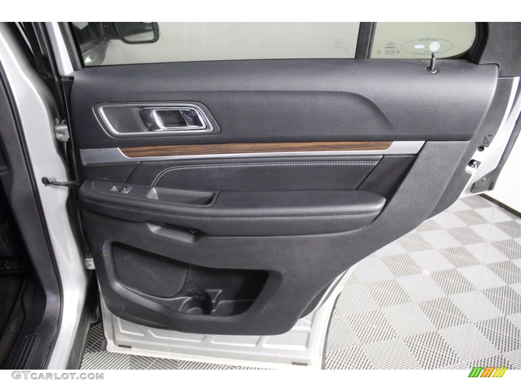 2016 Explorer Limited 4WD - Ingot Silver Metallic / Ebony Black photo #32