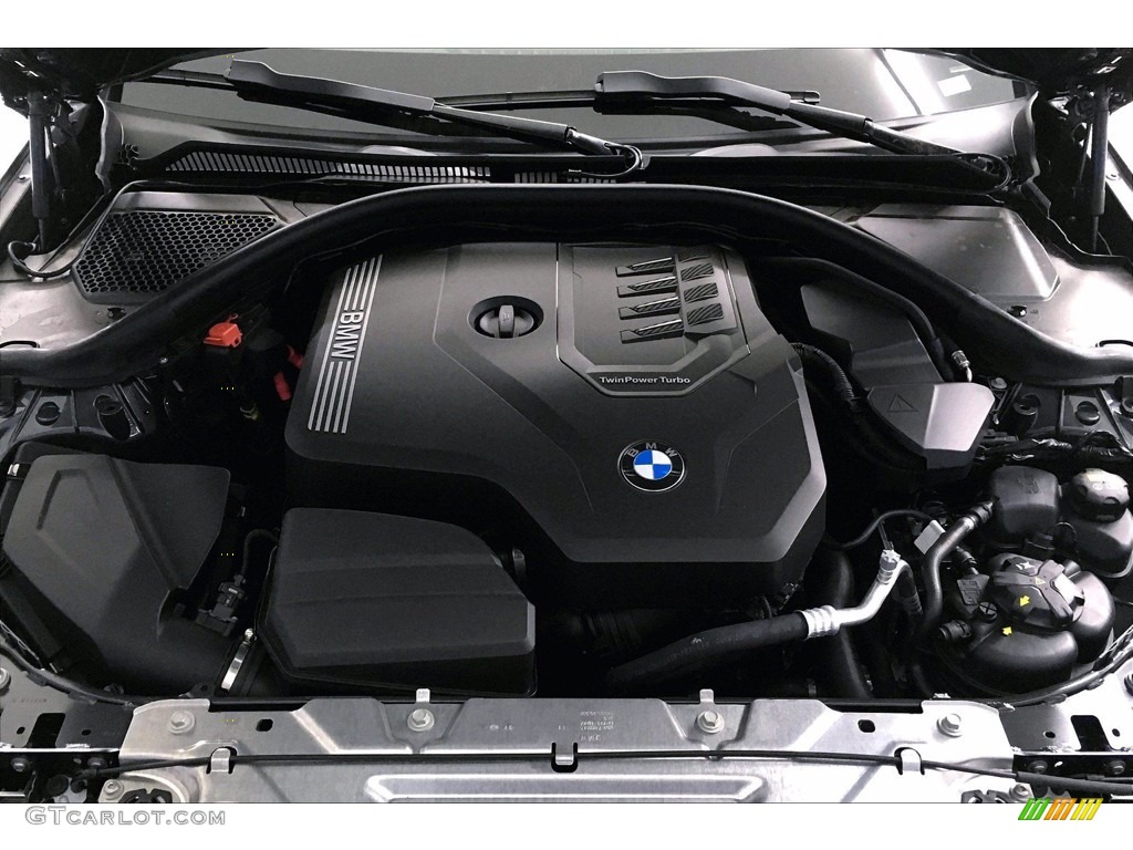 2021 BMW 3 Series 330i Sedan 2.0 Liter DI TwinPower Turbocharged DOHC 16-Valve VVT 4 Cylinder Engine Photo #140031196