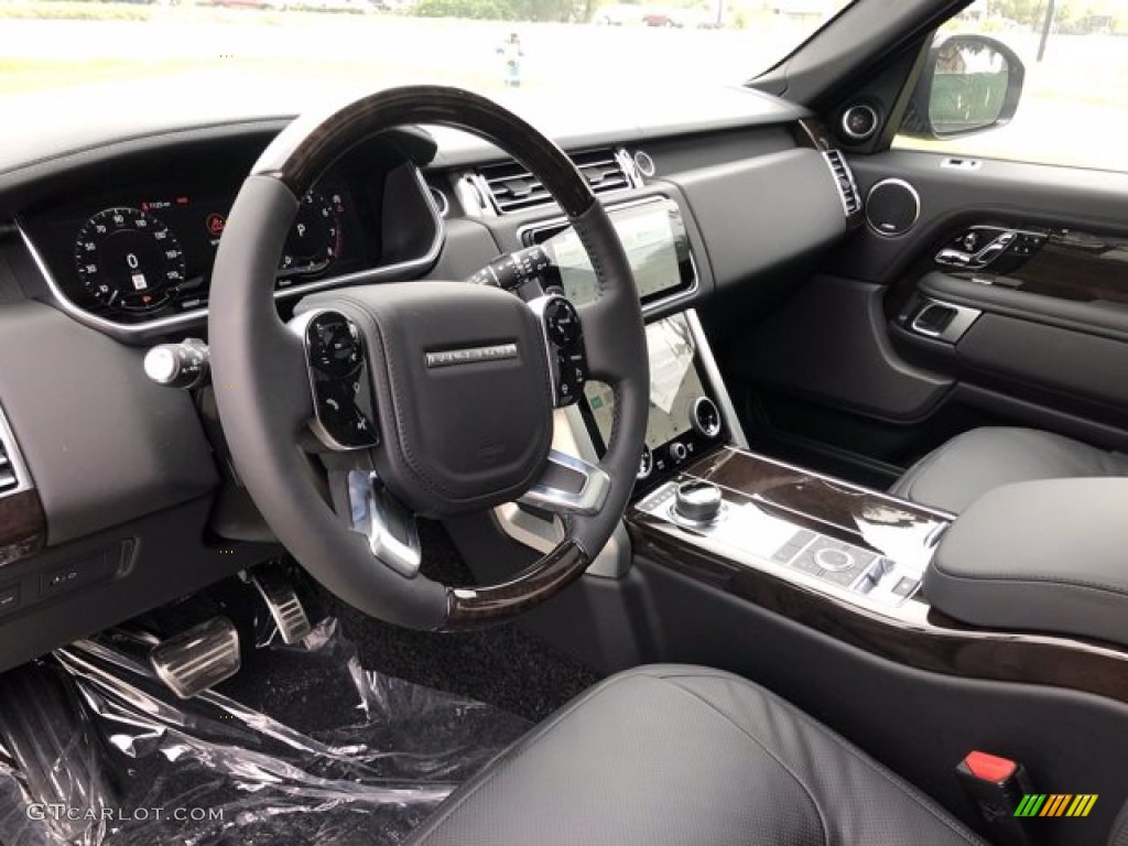 2021 Land Rover Range Rover P525 Westminster Ebony Dashboard Photo #140031364
