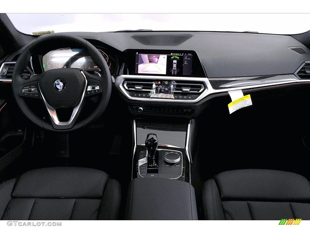 2021 3 Series 330i Sedan - Alpine White / Black photo #5