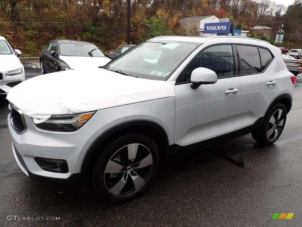 Glacier Silver Metallic 2021 Volvo XC40 T5 Momentum AWD Exterior Photo #140031601