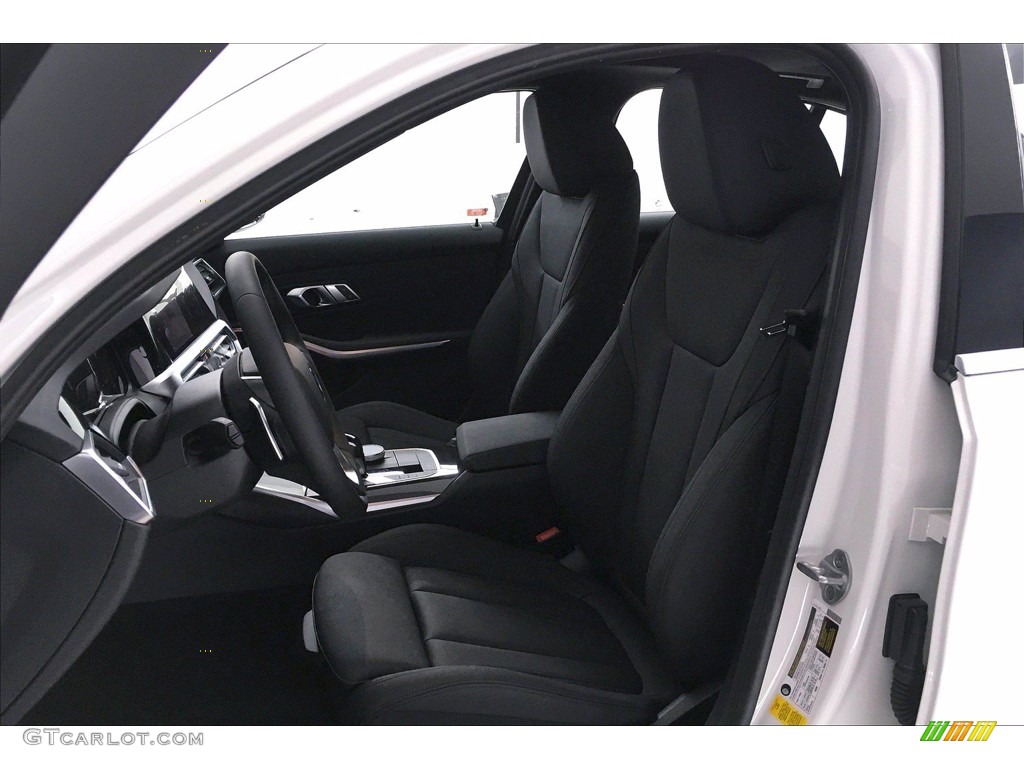 2021 3 Series 330i Sedan - Alpine White / Black photo #9